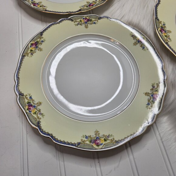 VTG (4) Paul Muller Selb "The Minto" #1328 Bavaria Germany 10" Dinner Plates - Picture 2 of 5